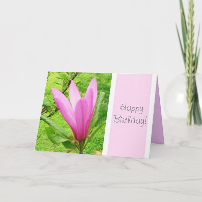 Tarjeta ¡Feliz cumpleaños! (Anverso)