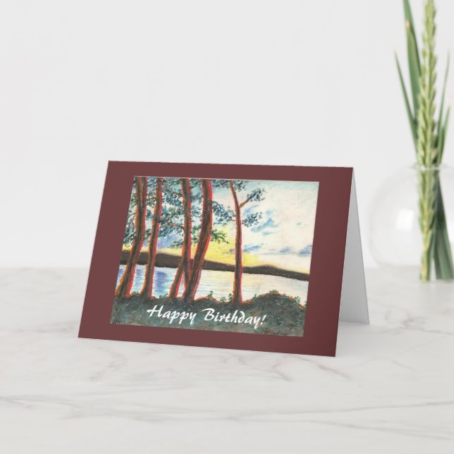 Tarjeta ¡Feliz cumpleaños! (Anverso)