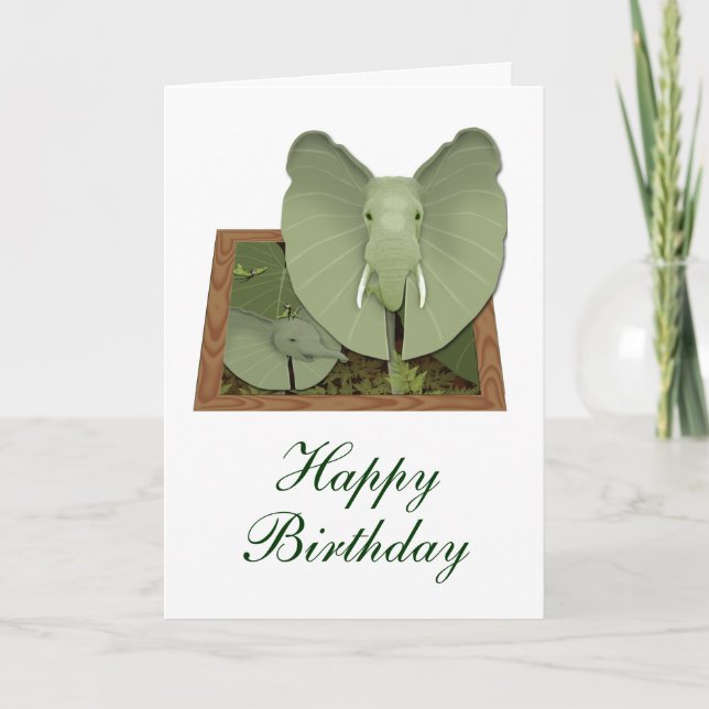 Tarjeta Feliz cumpleaños (Anverso)