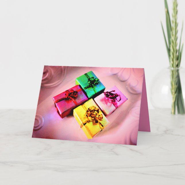 Tarjeta ¡Feliz cumpleaños! (Anverso)