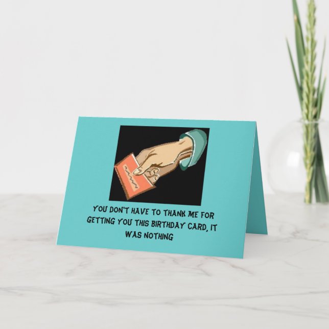 Tarjeta Feliz cumpleaños (Anverso)