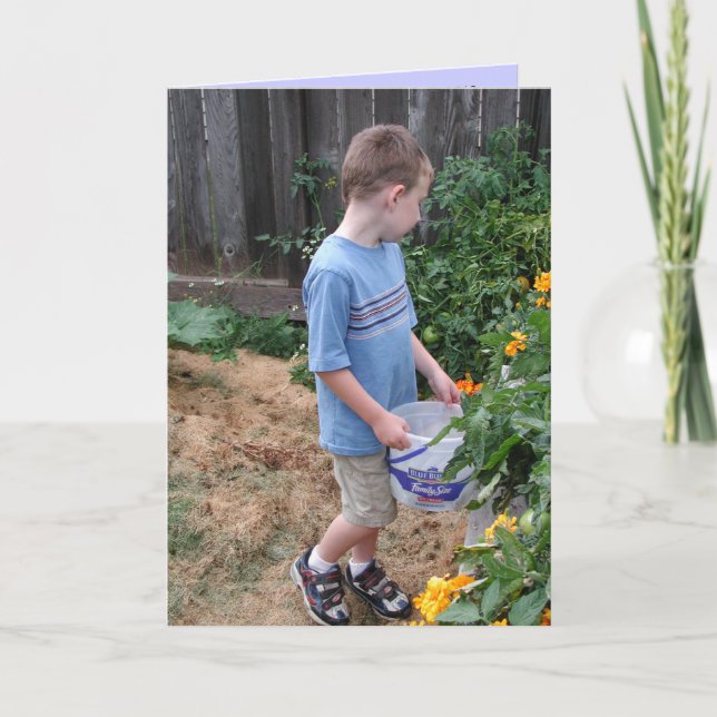 Tarjeta Feliz cumpleaños (Anverso)