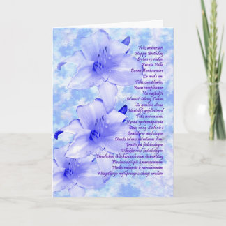 Tarjeta Feliz cumpleaños