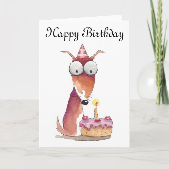 Tarjeta Feliz cumpleaños (Anverso)