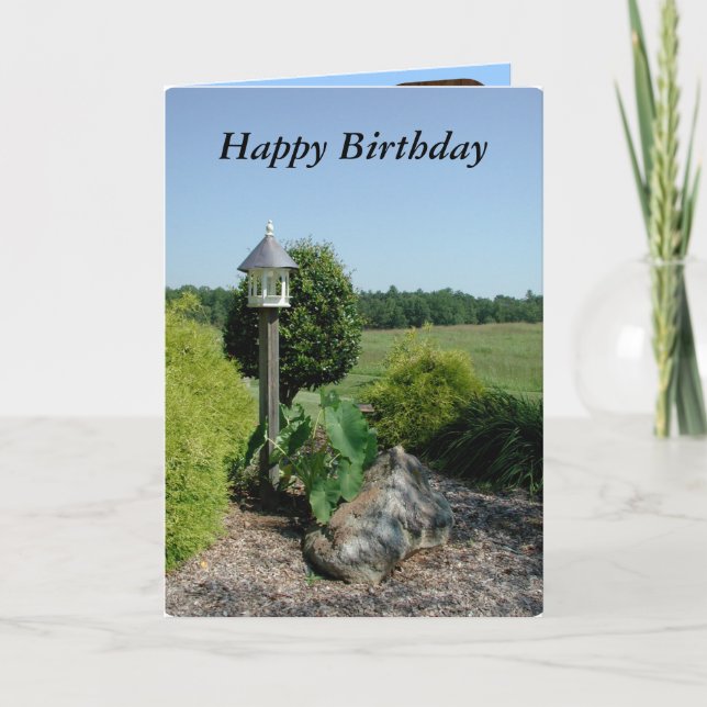 Tarjeta Feliz cumpleaños (Anverso)