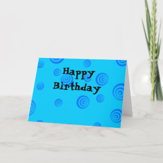 Tarjeta Feliz cumpleaños