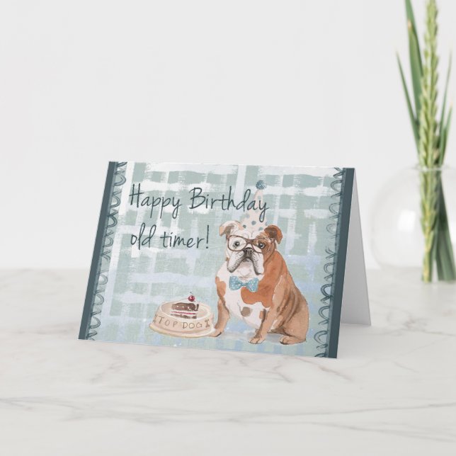 Tarjeta Feliz cumpleaños (Anverso)