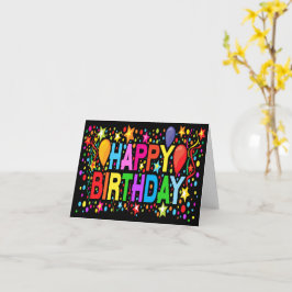 TARJETA FELIZ CUMPLEAÑOS