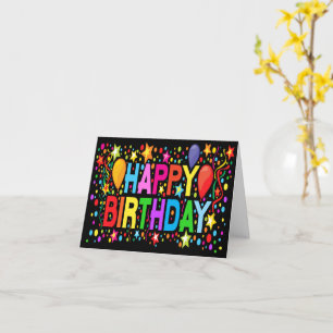 TARJETA FELIZ CUMPLEAÑOS