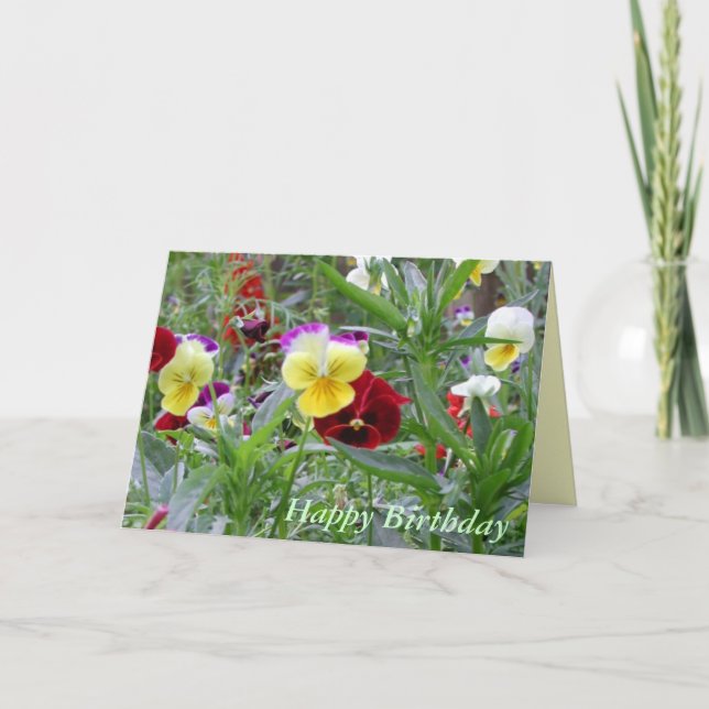 Tarjeta Feliz cumpleaños (Anverso)