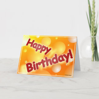 Tarjeta Feliz Cumpleaños