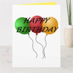 TARJETA "FELIZ CUMPLEAÑOS"