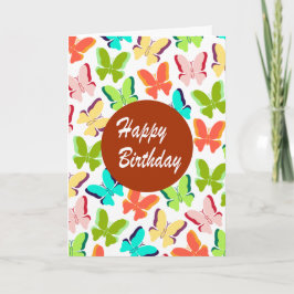 Tarjeta Feliz cumpleaños