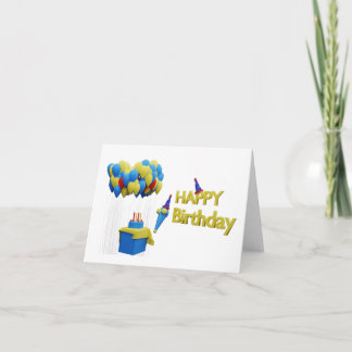 Tarjeta Feliz cumpleaños