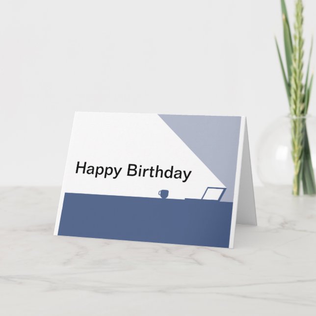 Tarjeta Feliz cumpleaños (Anverso)