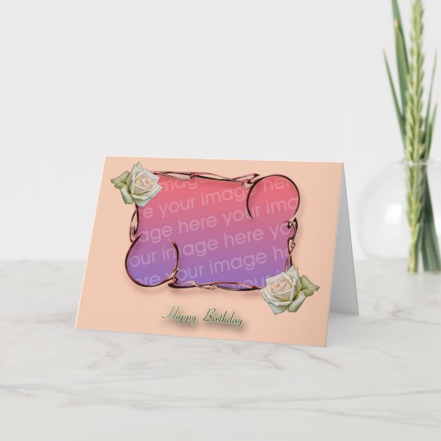 Tarjeta ¡feliz cumpleaños!!! (Anverso)