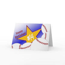 ¡Feliz cumpleaños 14! Ventilador de béisbol
