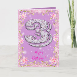 Tarjeta Feliz cumpleaños 3
