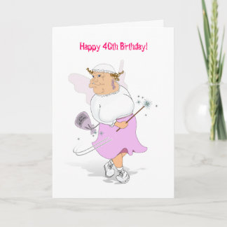 Tarjeta ¡Feliz cumpleaños 40!