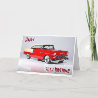 TARJETA FELIZ CUMPLEAÑOS 70 A UN CLÁSICO