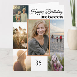Tarjeta Feliz cumpleaños a cualquier edad