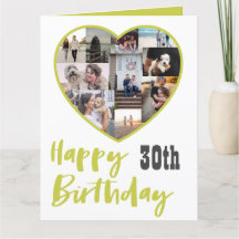 Feliz Cumpleaños a Cualquier Edad Multi Collage Ta