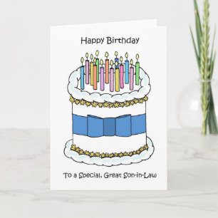 Tarjeta Feliz Cumpleaños a Gran Yerno