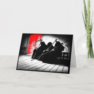 Tarjeta Feliz cumpleaños a la muerte graciosa