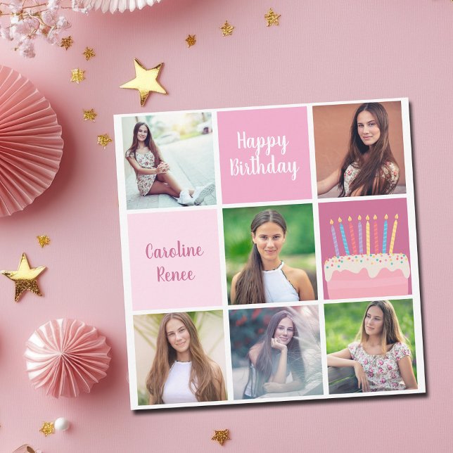 Tarjeta Feliz cumpleaños a las mujeres Personalizado Colla (Subido por el creador)