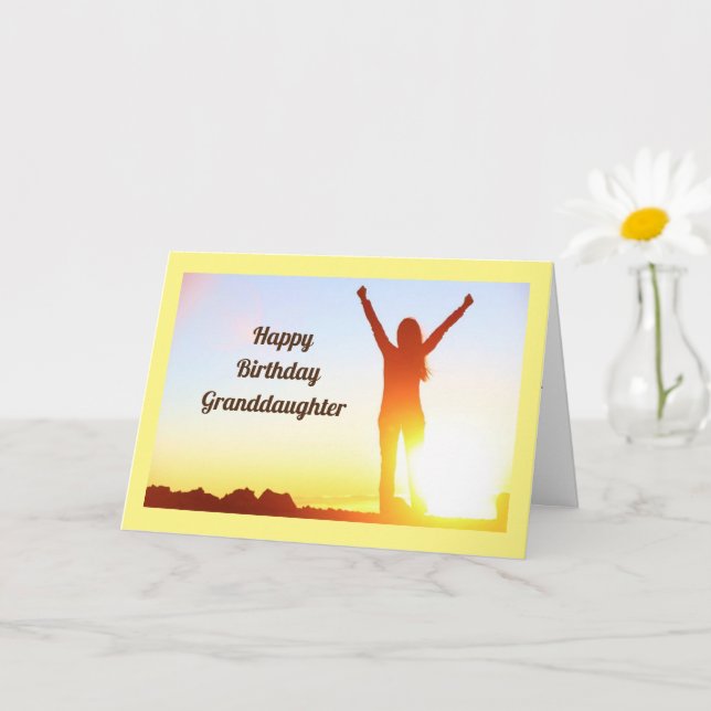 TARJETA ***FELIZ CUMPLEAÑOS*** A MI HIJA (Planta pequeña)