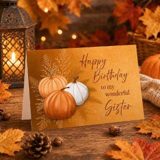 Tarjeta Feliz cumpleaños a mi maravillosa hermana en la te