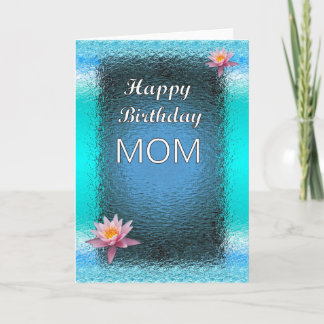 Tarjeta Feliz cumpleaños a MOM