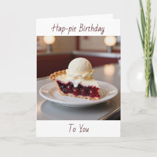 Tarjeta Feliz Cumpleaños a Ti | Tarta de Cereza