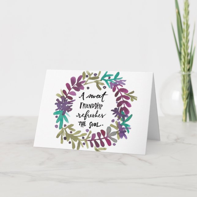 TARJETA FELIZ CUMPLEAÑOS A UN AMIGO "MUY ESPECIAL" (Anverso)