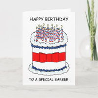 Feliz cumpleaños a un barbero especial