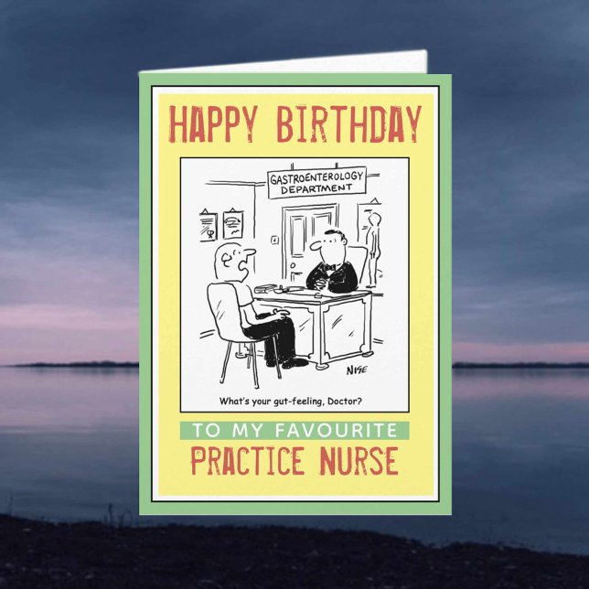 Tarjeta Feliz cumpleaños a una enfermera practicante (Subido por el creador)