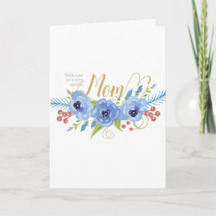 Tarjeta Feliz cumpleaños a una mamá muy especial