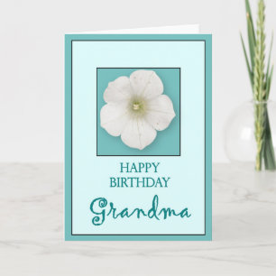 Tarjeta Feliz cumpleaños, abuela