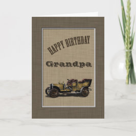 Tarjeta Feliz cumpleaños abuelo