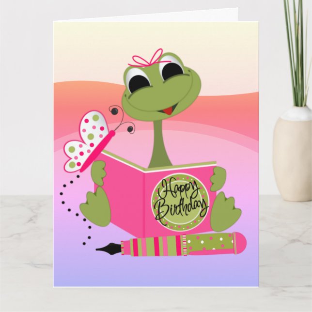 Tarjeta Feliz Cumpleaños - Agrega tu mensaje especial (Anverso)