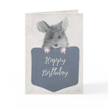Feliz cumpleaños al ratón en Pocket