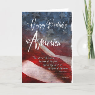 Tarjeta Feliz cumpleaños América, cuarta carta de julio