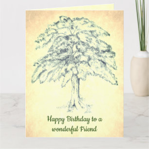 Tarjeta Feliz cumpleaños, amigo