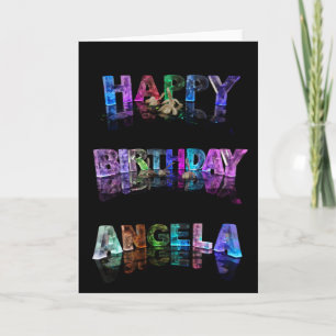Tarjeta Feliz cumpleaños Angela Card