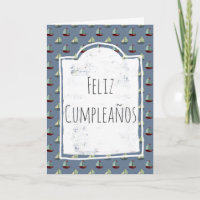 Feliz Cumpleaños Barcos Españoles Cumpleaños