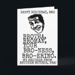 TARJETA FELIZ CUMPLEAÑOS BRO BESTSELLING FUNNY BRA BRAH<br><div class="desc">FELIZ CUMPLEAÑOS BRO BESTSELLING FUNNY BRA BRAH</div>