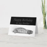 Tarjeta Feliz cumpleaños Brother Classic Vehículos<br><div class="desc">Puede que tengas un año de edad pero sigues siendo un clásico.  Feliz cumpleaños hermano por el que ama autos,  vende autos o trabaja en autos</div>