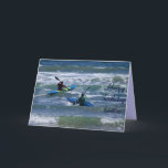 Tarjeta Feliz cumpleaños Brother/Friend_Card<br><div class="desc">Dos tipos golpeando las olas. Gran carta para un hermano,  papá,  amigo para cualquier ocasión. por Elenne Boothe</div>