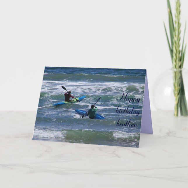 Tarjeta Feliz cumpleaños Brother/Friend_Card (Anverso)