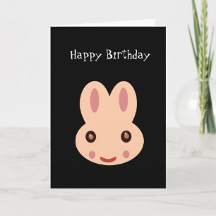 Tarjeta Feliz cumpleaños: Bunny